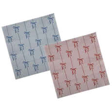 Serviettes, Bows, 20 Piece - 2 Ply